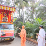 Swamiji decorated for Procession