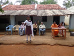 Speech by the prize winner at high school level at Kabbigere village in Tumkur Dt.